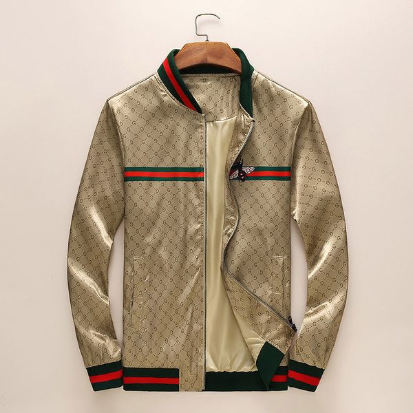 

2019 новинка бренд куртка мужчины зима осень slim fit мужская дизайнерская одежда красный мужчины свободного покроя куртка тонкий верхняя од, Black;brown