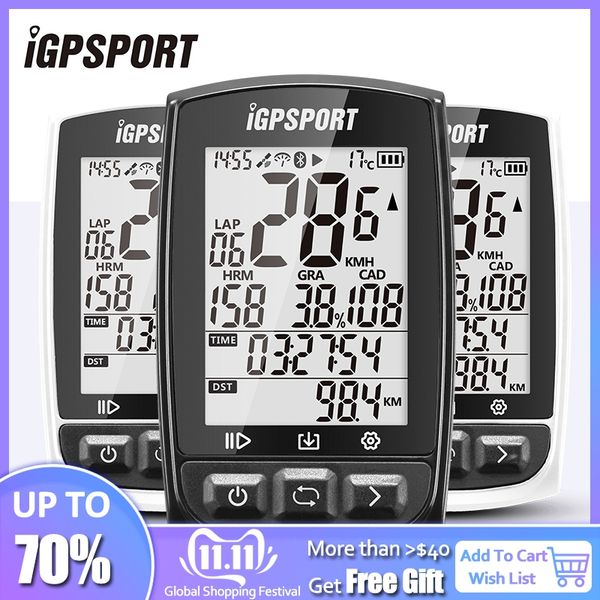 

igpsport gps cycling bike bicycle sport computer waterproof ipx7 ant+ wireless speedometer bicycle digital satch accessories