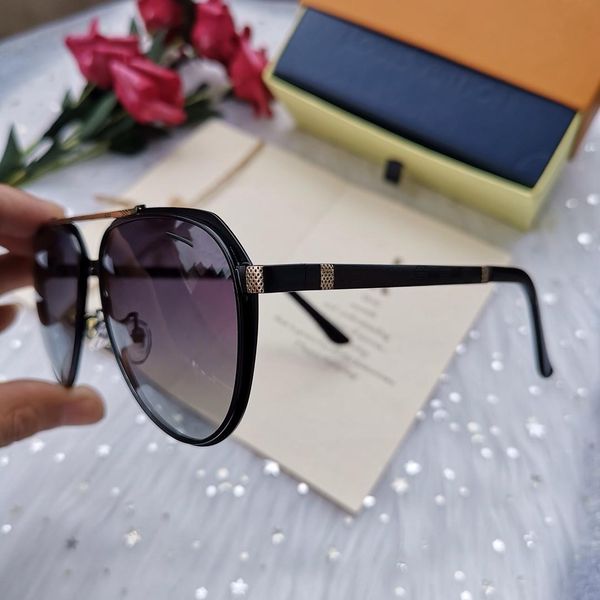 

design of sunglasses 0353 - new polarized metal men's sunglasses polaroid polarized lens model with box, White;black