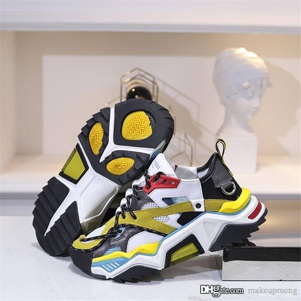 

new 19sscalvin klein strike 205 sneakers 205w39nyc by raf simons trainer sneakers with box, Blue;gray