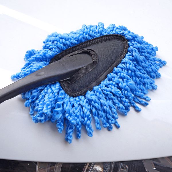 

universal car cleaning brush window duster microfiber wax car duster wiper cleaning tool dust washable washer