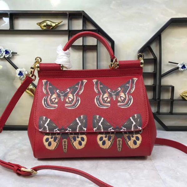 

l0575 classic 100% real leather famous women handbag fashion purses female runway