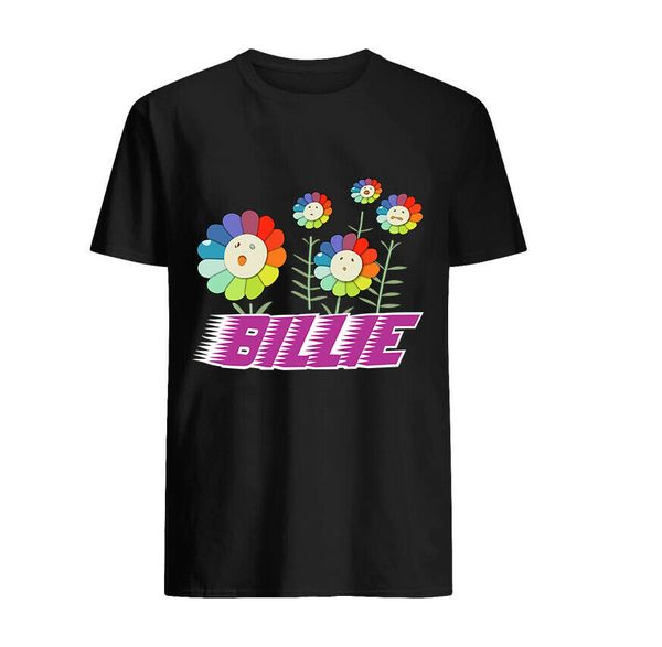 

billie eilish x takashi murakami t-shirt s-3xl, White;black
