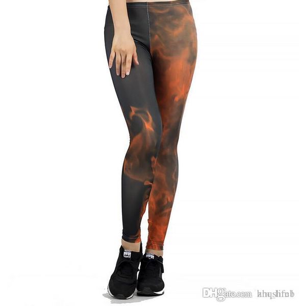 

женские штаны для йоги брюки с цифровым принтом сращивания колготки с высокой талией танцевальные леггинсы с коротким рукавом колготки тощий, Black;white