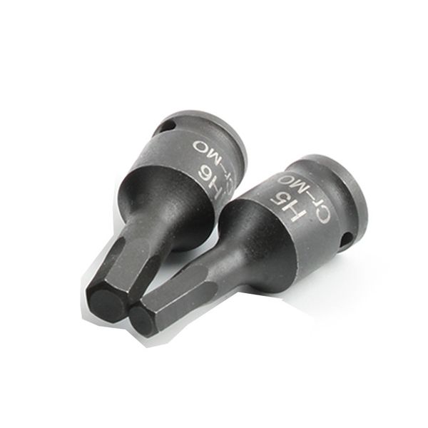 

1pc) pneumatic 1/4" hex drive impact hexagon head bit socket h5 h6 h7 h8 10 h10 h11 h12 38mm length