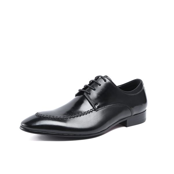 

оѬмалне нои кожанђ обђв дл мђжин оѬоконене кожане zapatos de hombre ваде, Black