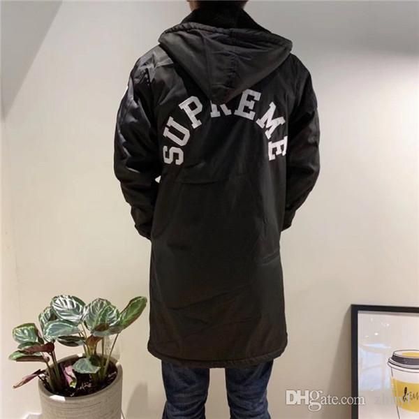 

19fw роскошный дизайн cp * sup куртка мужчины женщины хлопка пальто матовый кардиган куртка повседневный джемперы толстовки спорта пуловеры, Black;brown