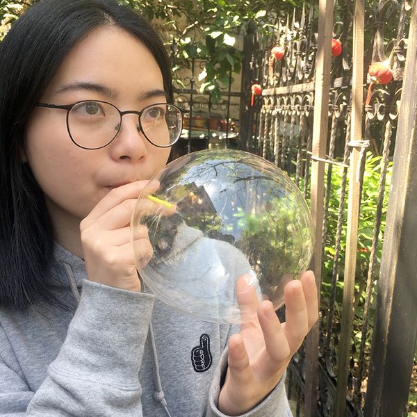 

novelty blow bubbles kids toys amazing bubbles gum diy funny playing gloop crystal blower hubble-bubble maker machine outdoor
