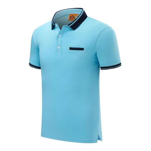 

sd 20016 cf new trend half sleeve men and women polo shirt summer lapel youth light green short sleeve polo, Black