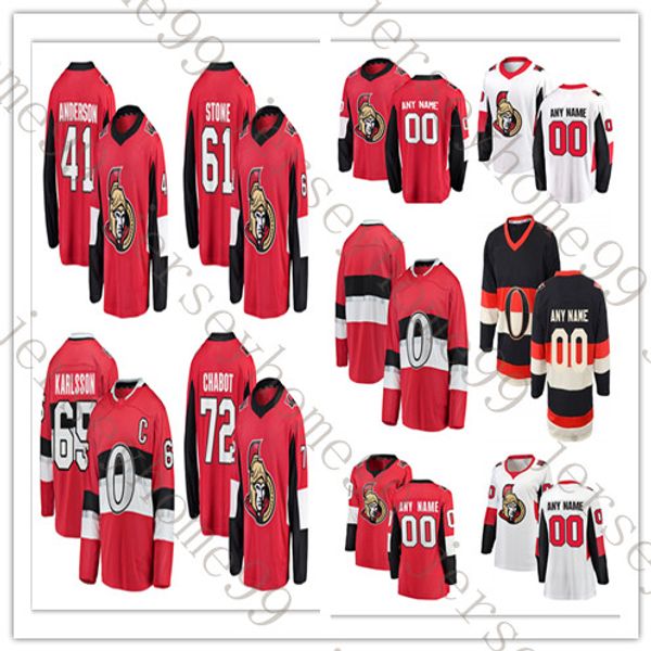 

Ottawa Senators Jersey Brady Tkachuk Craig Anderson Mark Stone Logan Browne Ryan Dzingel Bobby Ryan Thomas Chabot Jean-Gabriel Hocke Jerseys