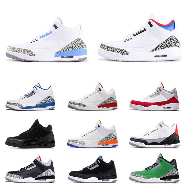 

3 3с мужчины баскетбол обувь всячески препятствовать черная кошка цемент огонь красный унк тинкер зеленый никс соперников тренеры мужская мо