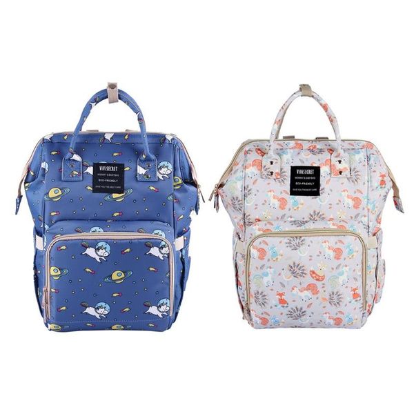 

vivisecret cartoon maternity waterproof diaper handbag large mummy backpack