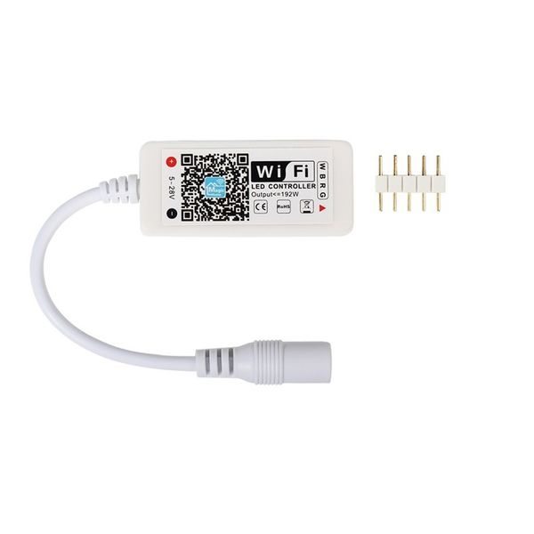 

app mini remote для rgbw светодиодной ленты dc5-28v wifi контроллер