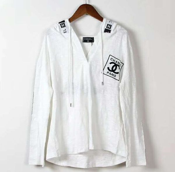 

19 good quality women hoodie weat hirt kateboard embroidery letter long leeve hirt brand coat top