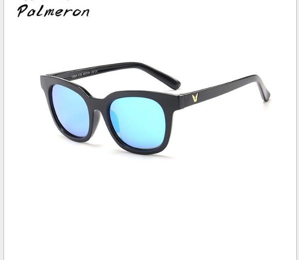 

new fashionable polarized sunglasses for children, anti-ultraviolet sunglasses for boys and girls, White;black