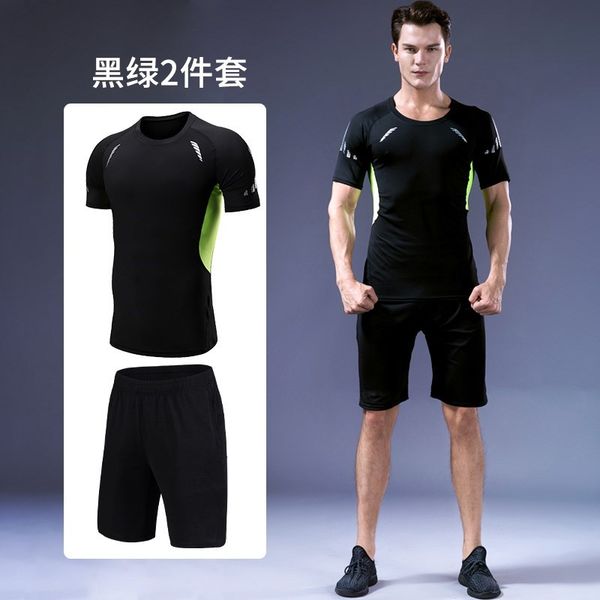 

cotton full tracksuit men casual mens bodybuilding tracksuit erkek giyim 2 piece sweatsuit for men functional clothing ii50nstz, Gray