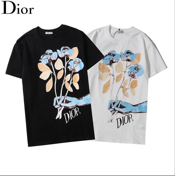 

2020 simple designers t-shirt men's brand shirt t-shirt fashion summer tide brand letter printing luxury men's shirt clothing---10, White