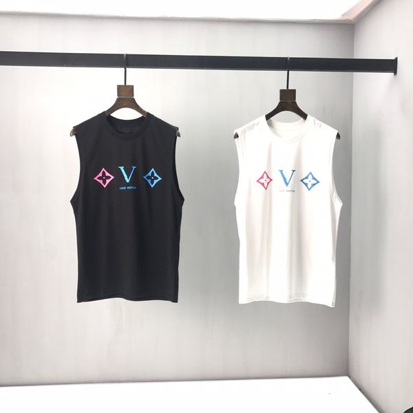 

2020ss spring and summer new high grade cotton printing short sleeve round neck panel t-shirt size m--xl-xxl-xxxl shirt tees size, White;black