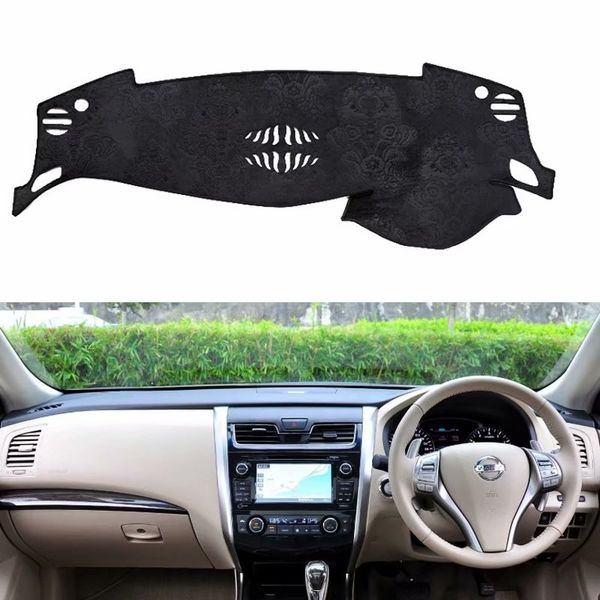 

flannel dashmat dashboard covers dash pads car mat carpet cover for teana altima l33 2013 2014 2015 2016 2017 2018