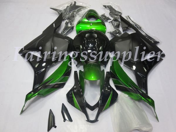 

новый (литье под давлением) abs обтекатель комплекты fit для honda cbr600rr f5 2009 2010 2011 2012 600rr 09-12 зализ набор зеленый матового