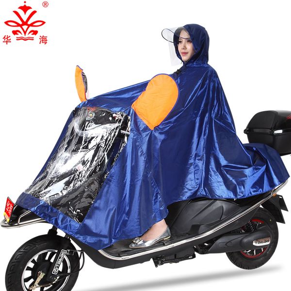 

водонепроницаемый scooter дождевик пластиковых мотоциклы общего дождевик открытых толстый стильный regenjacke пластиковый дождь пончо jj60yy
