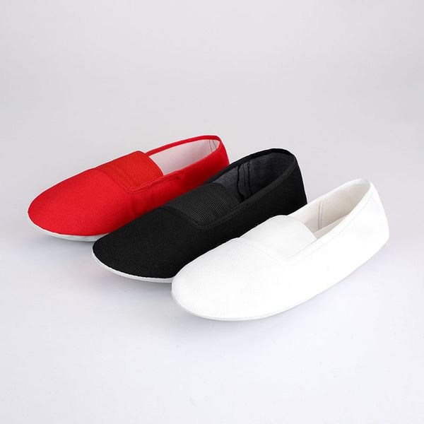 

ushine eu22-45 upgrade black white body-shaping flat yoga teacher fitness gymnastic ballet dance shoes for children woman man