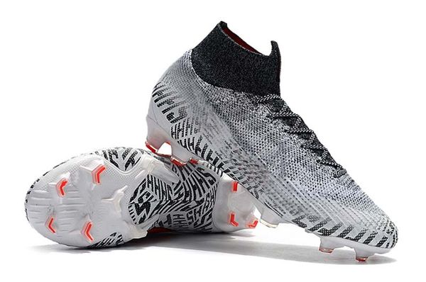 

original outdoor football boots mercurial superfly vi designer fg/tf/ic soccer shoes mens/women/kids soccer cleats