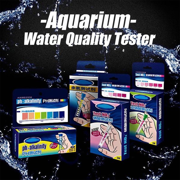

adeeing aquarium fish tank ph no2 no3 kit испытания качества воды
