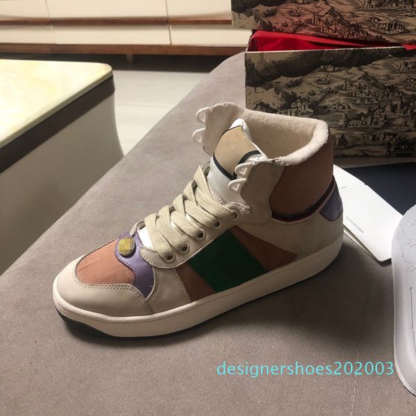 

новых женщин люкс повседневная обувь мужская обувь конструктор fashion party платформы обувь velvet легкой атлетике плоские высота кроссовки, Black