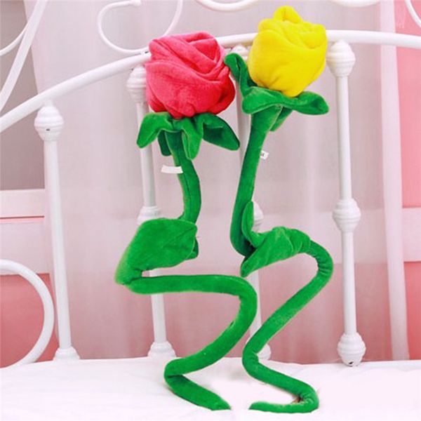 

плюшевые мультфильм моделирование цветок розы цветок плюшевые игрушки для детей для украшения дома завод плюшевые игрушки новый