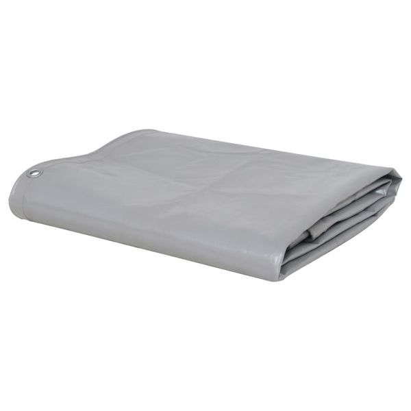 

tarpaulin 650 g / m 3.5 x 5 m gray other home textile