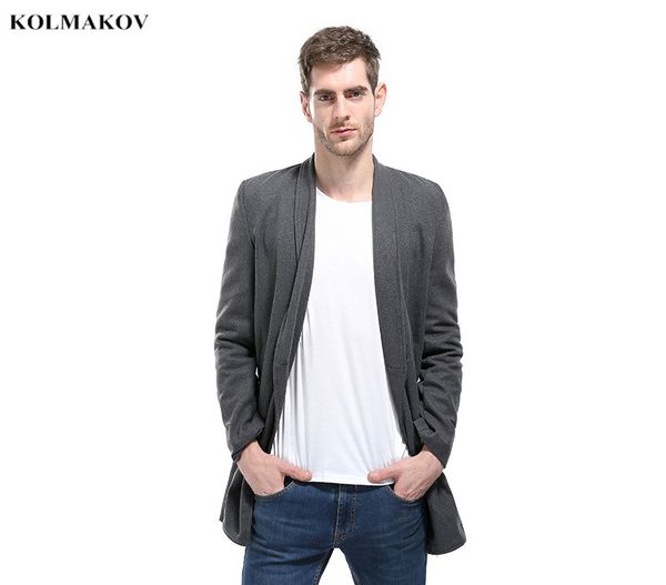 

new autumn winter men's wool fabric coats 2019 mens camel woolen overcoats double-breasted thermal cashmere coat man plus size m, Black