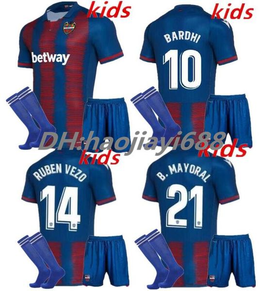 2020 Kids Kit 19 20 Levante Ud Soccer Jerseys Home 2019 2020 Camisetas Ruben Vezo A J Morales Roger Ms Bardhi J Campana Sergio Football Shirts From Haojiayi688 17 26 Dhgate Com
