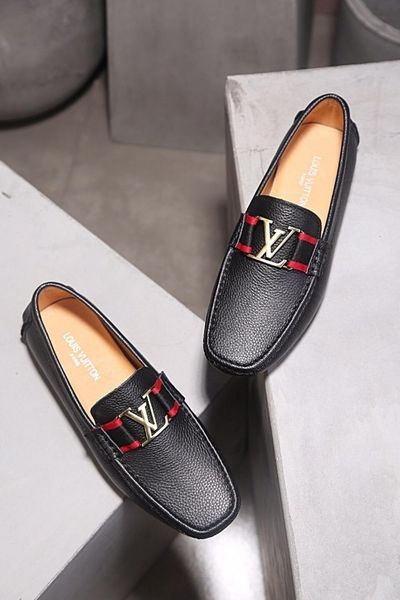 

2019 men's casual business shoes pure leather manufacturing comfortable pedal
