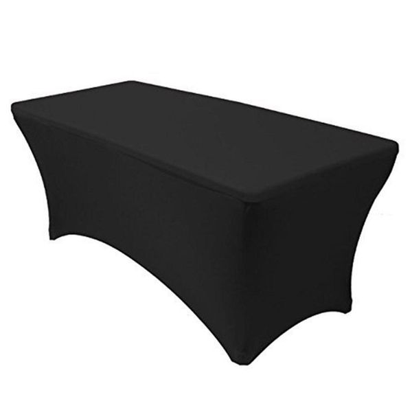 

cocktail high stretch spandex wedding l birthday table cover buffet cloth table set tablecloth decoration 183x76x74cm