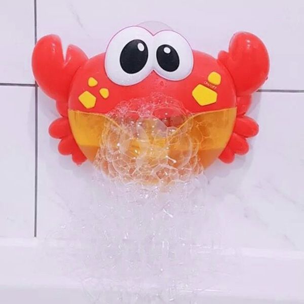 

bubble machine big crab automatic bubble maker blower music bath toy for baby outwearing classic toy gift for kids children