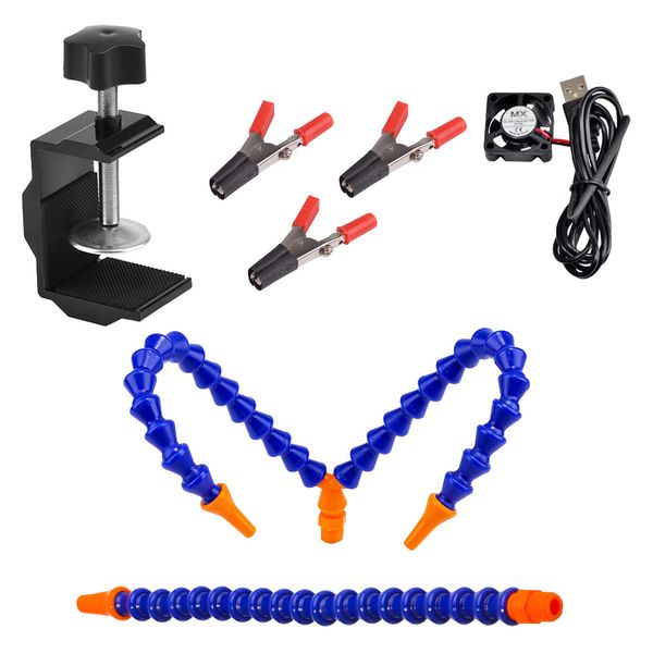 

three arm helping hands soldering tool workstation for qav250 racing dro
