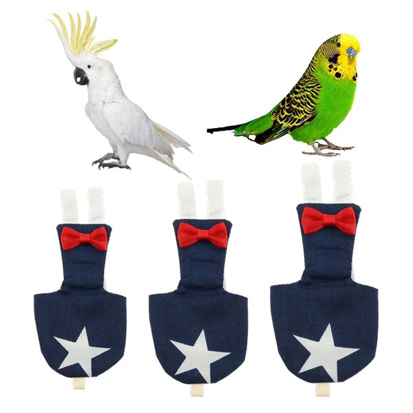 

3pcs parrot soft nappy cozy for small parrots cockatiel macaw