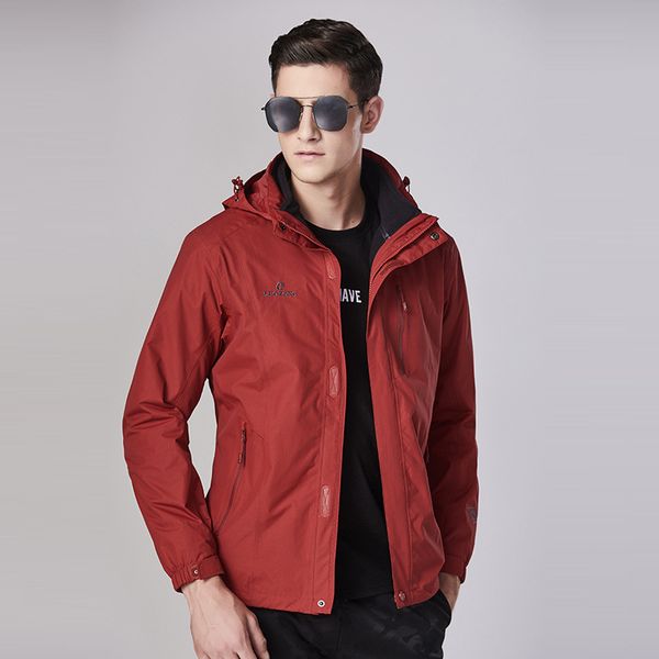 

new arrival outdoor waterproof softshell jacket men hunting cycling windbreaker ski coat hiking camping fishing clothing s-xxxl, Blue;black