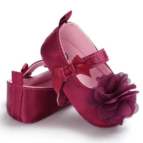 

big flowers baby shoes summer cotton anti-slip baby girls shoes sneaker prewalker patchwork first walkers 0-18m