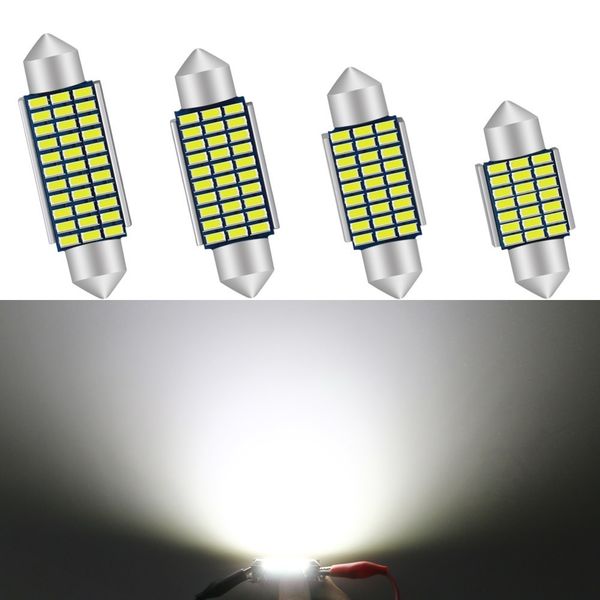 

1 шт. без гирлянды ошибка canbus c5w c10w авто интерьер лампы 3014 smd стайлинг свет для автомобиля led doom лампа 31 мм 36 мм 39 мм 41 мм