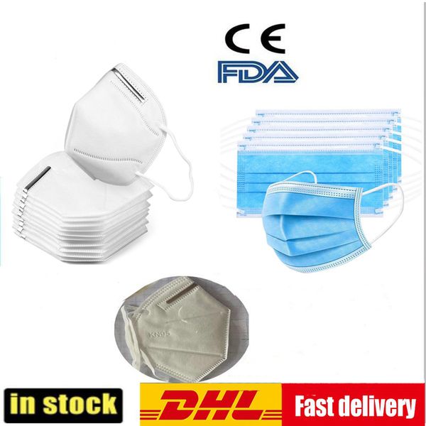 

fda n95 disposable face mask ffp2 mouth masks home protective dustproof kn95 mask anti dust virus breathing facemask dhl ing