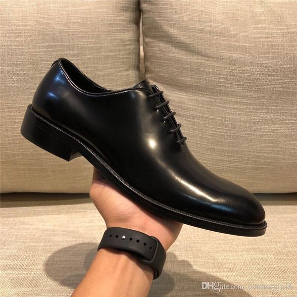 

new mens luxury monte carlo designers dress shoes black brown lattice leather casual loafers men slip on pointed oxford shoes with box