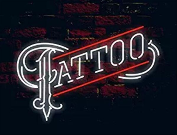 New Tattoo Bar Cub Decor Artwork Light Lamp Neon Sign 20/"x16/"