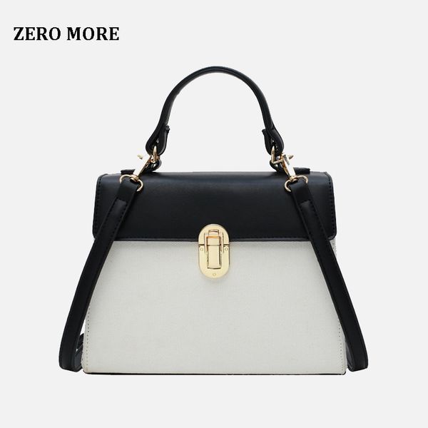 

contrast color leather crossbody bags for women 2019 summer fashion messenger shoulder bag female phone purses and handbags