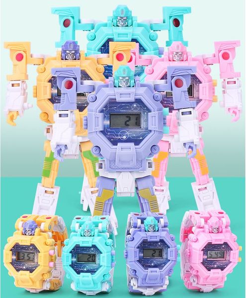 Kinder Transformatoren Roboter Auto zahlen klassische Spielwaren jungen Geschenk