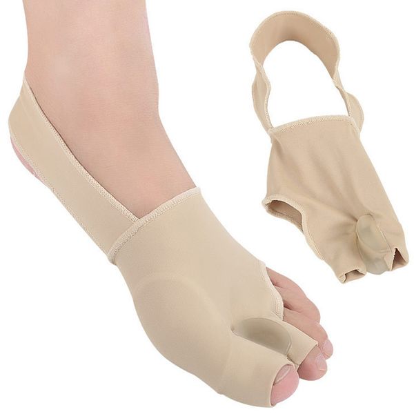 

toe thumb valgus toe separator relief corrector pad protector sleeve valgus bunion ortc feet care bone thumb, Blue;black