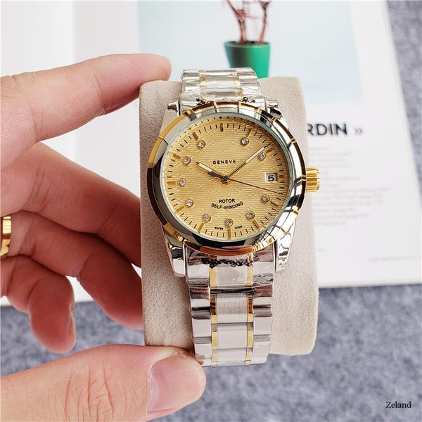 

new classic из нержавеющей стали бизнес мужские часы автоматические механические часы мужские tudr man наручные часы montre ьотте платье муж, Slivery;brown