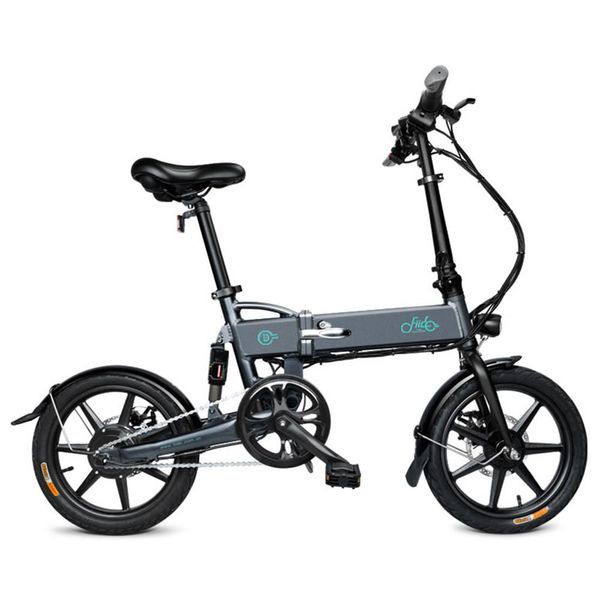 

fiido d2 folding electric moped bike city bike commuter bike three riding modes 16 inch tires 250w motor 25km/h 7.8ah, Silver;blue