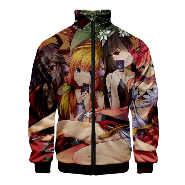 

duel monsters slim fit windbreaker slim fit zipper fashion trend casual jacket windbreaker, Black;brown